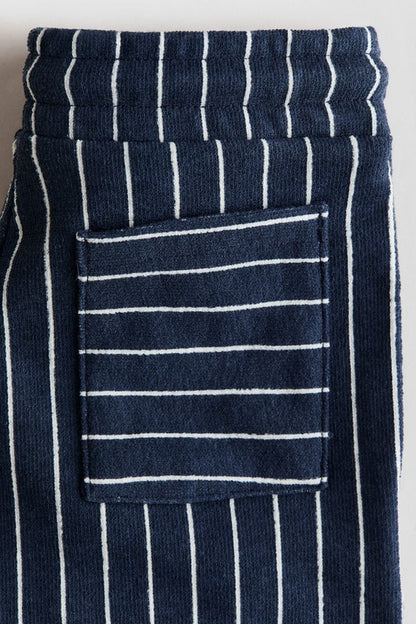 Terry drawstring trousers