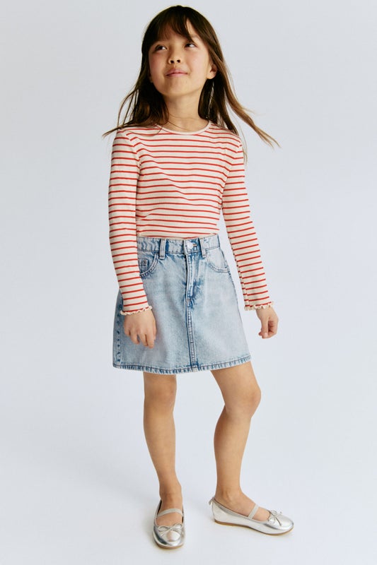 Denim skirt