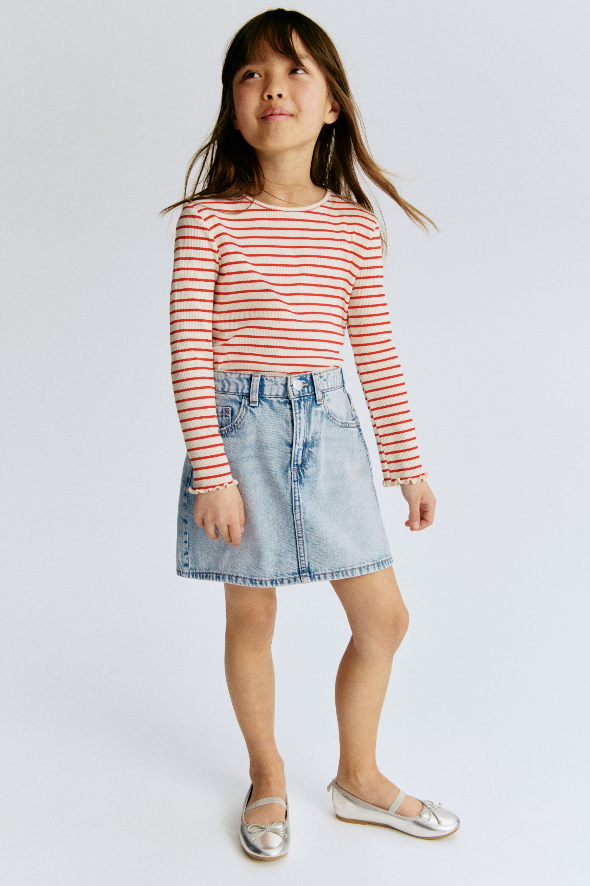 Denim skirt - Light Denim Blue 19 / 1.5-2 Years