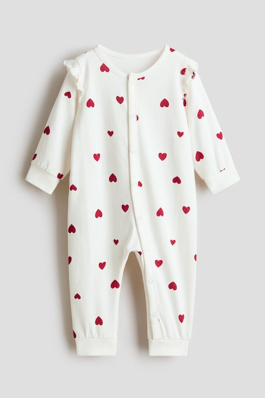 Patterned sleepsuit
