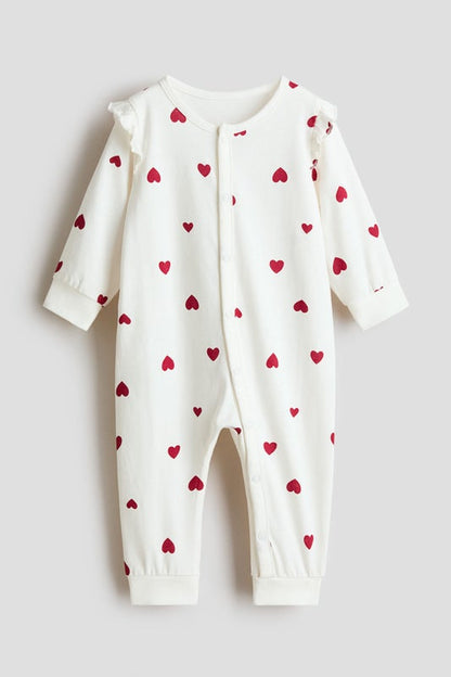 Patterned sleepsuit