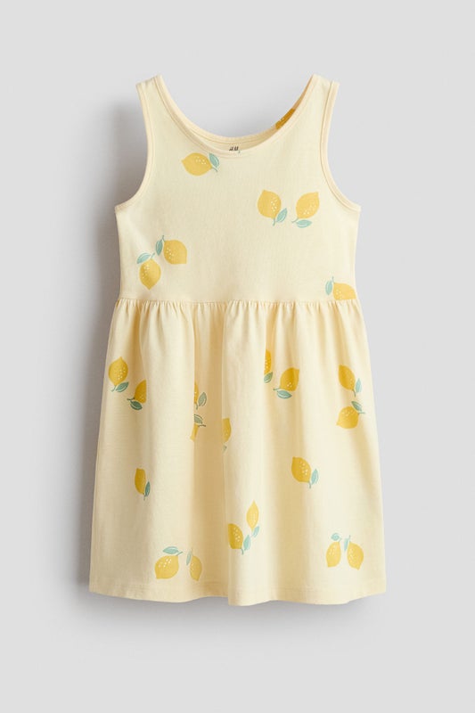 Patterned cotton dress