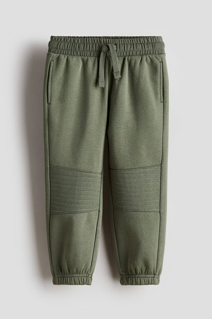 Reinforced-knee joggers - Green 1 / 1.5-2 Years