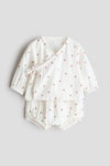 2-piece wrapover muslin set