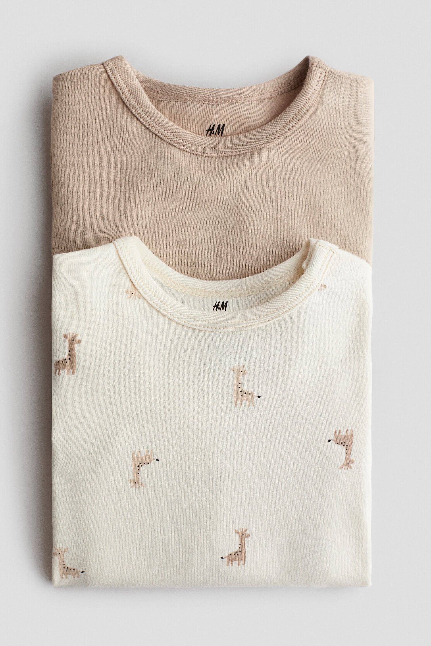 2-pack long-sleeved bodysuits
