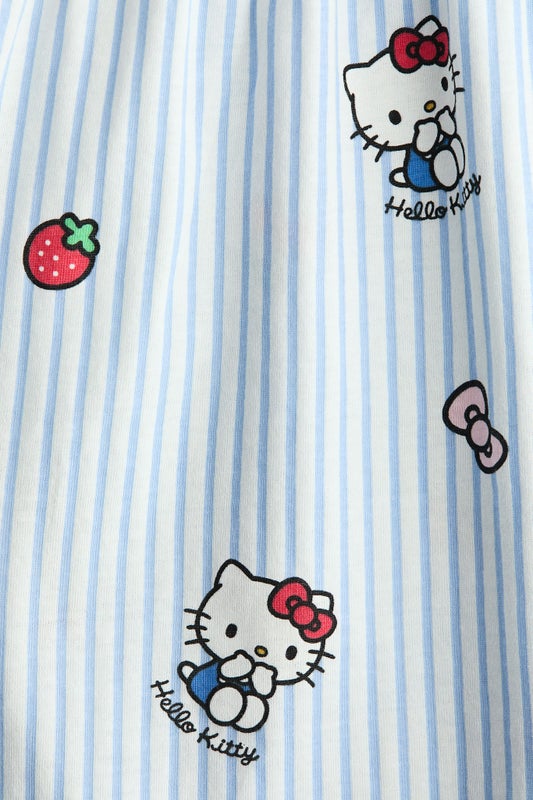 Printed cotton dress