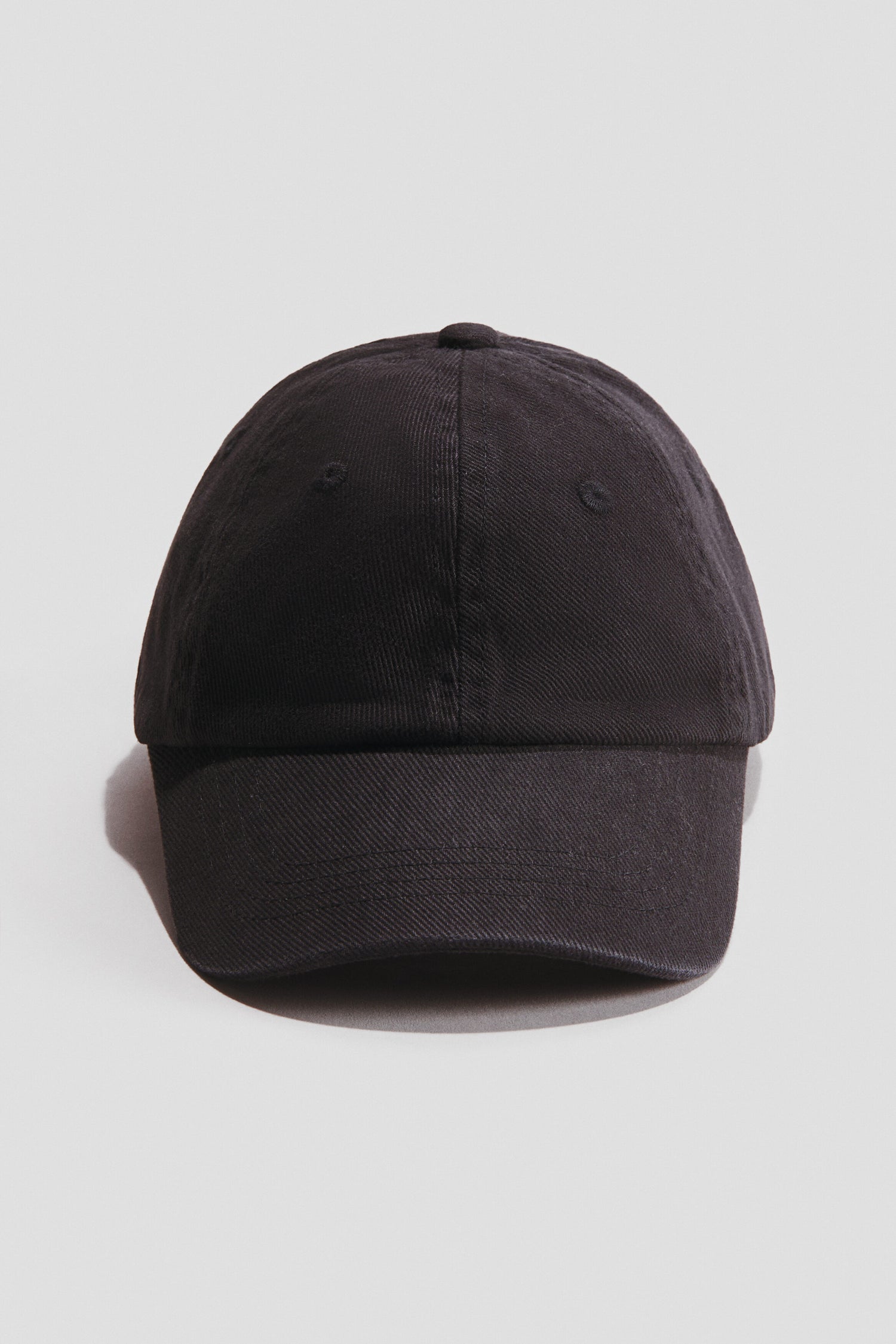 Twill cap - Black / 6-10 Years
