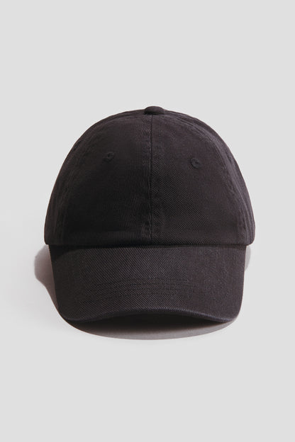 Twill cap - Black / 6-10 Years