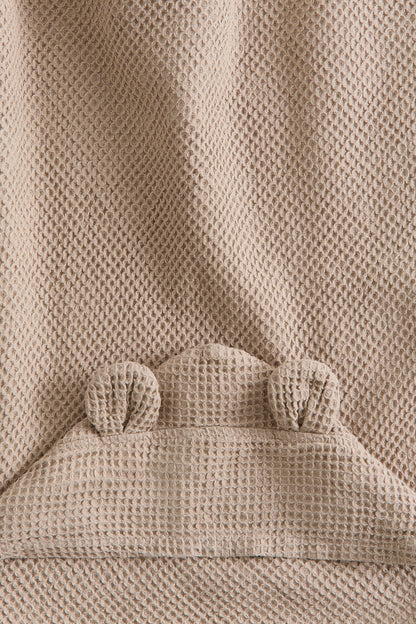 Hooded bath towel
