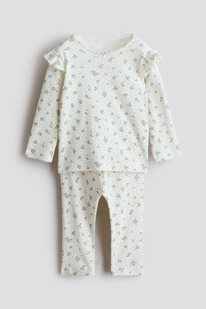 Printed cotton pyjamas