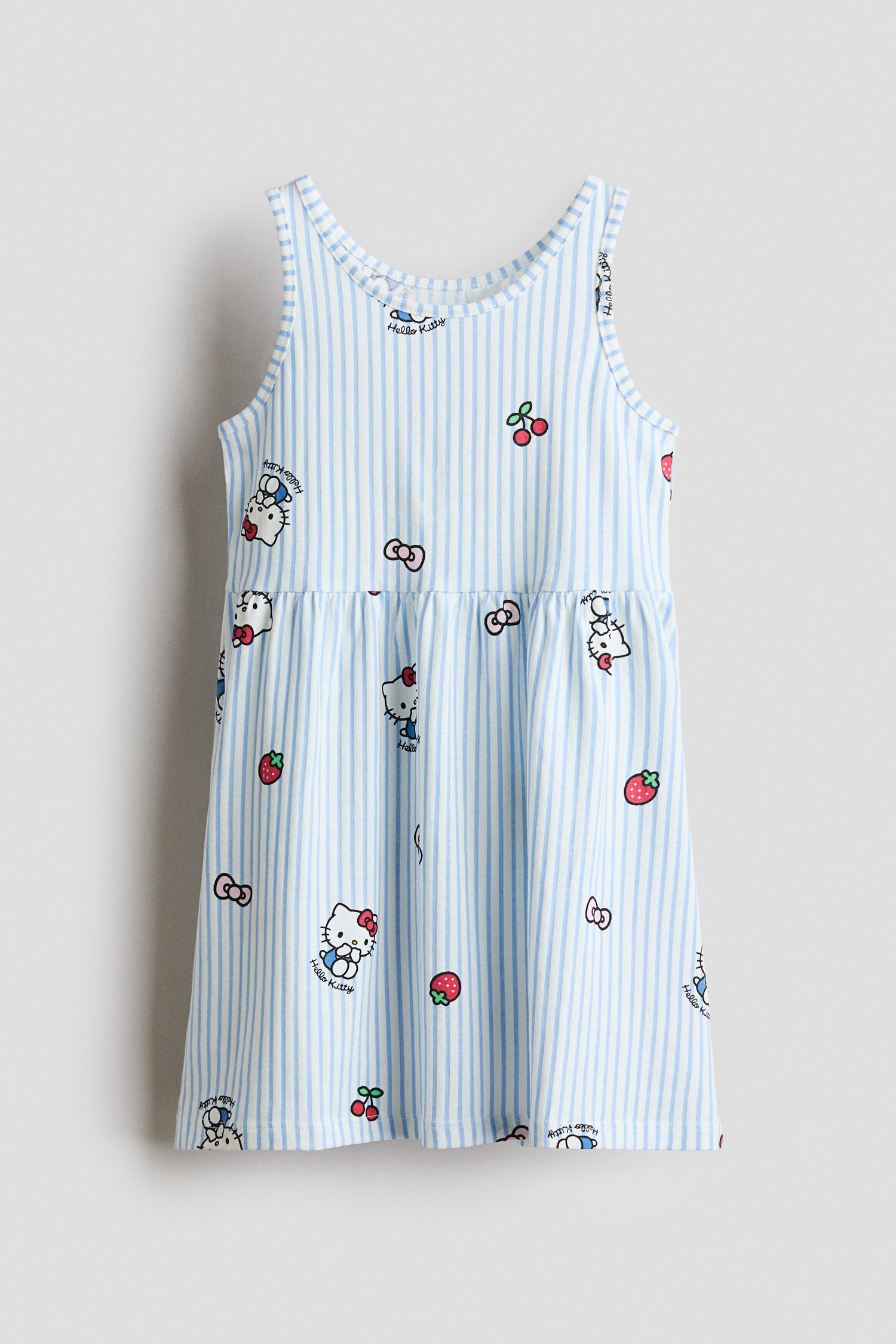Printed cotton dress - Light Blue Hello Kitty 0 / 8-10 Years
