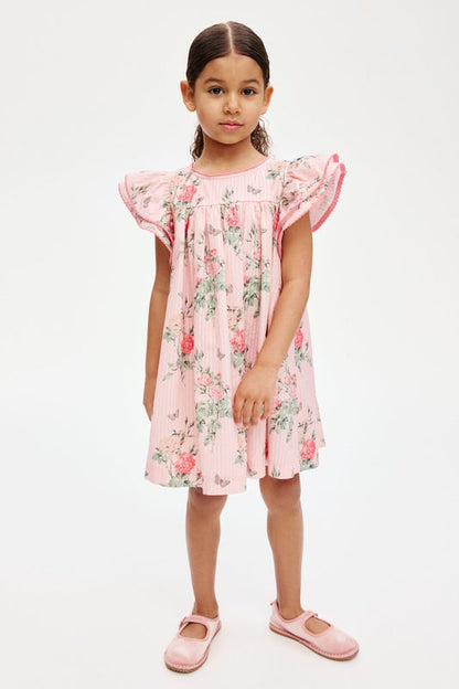 Cotton seersucker dress