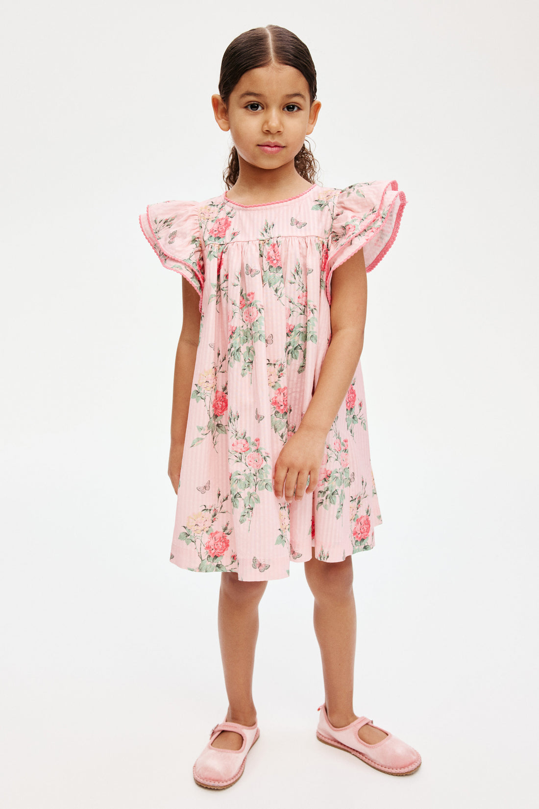Cotton seersucker dress