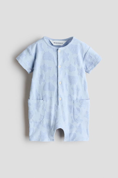 Cotton romper suit