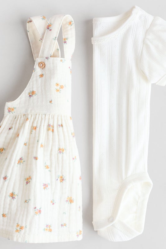 2-piece dress and bodysuit set