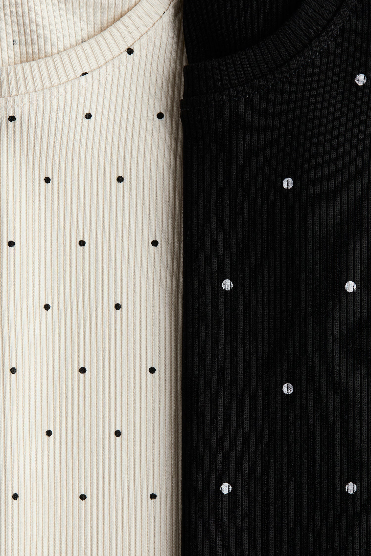 2-pack flounce-trimmed tops