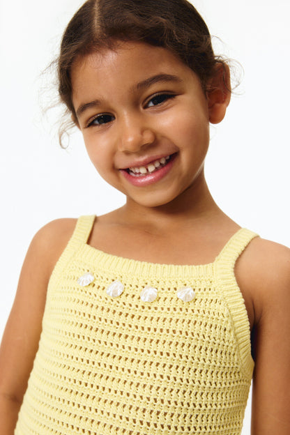 Embellished strappy top