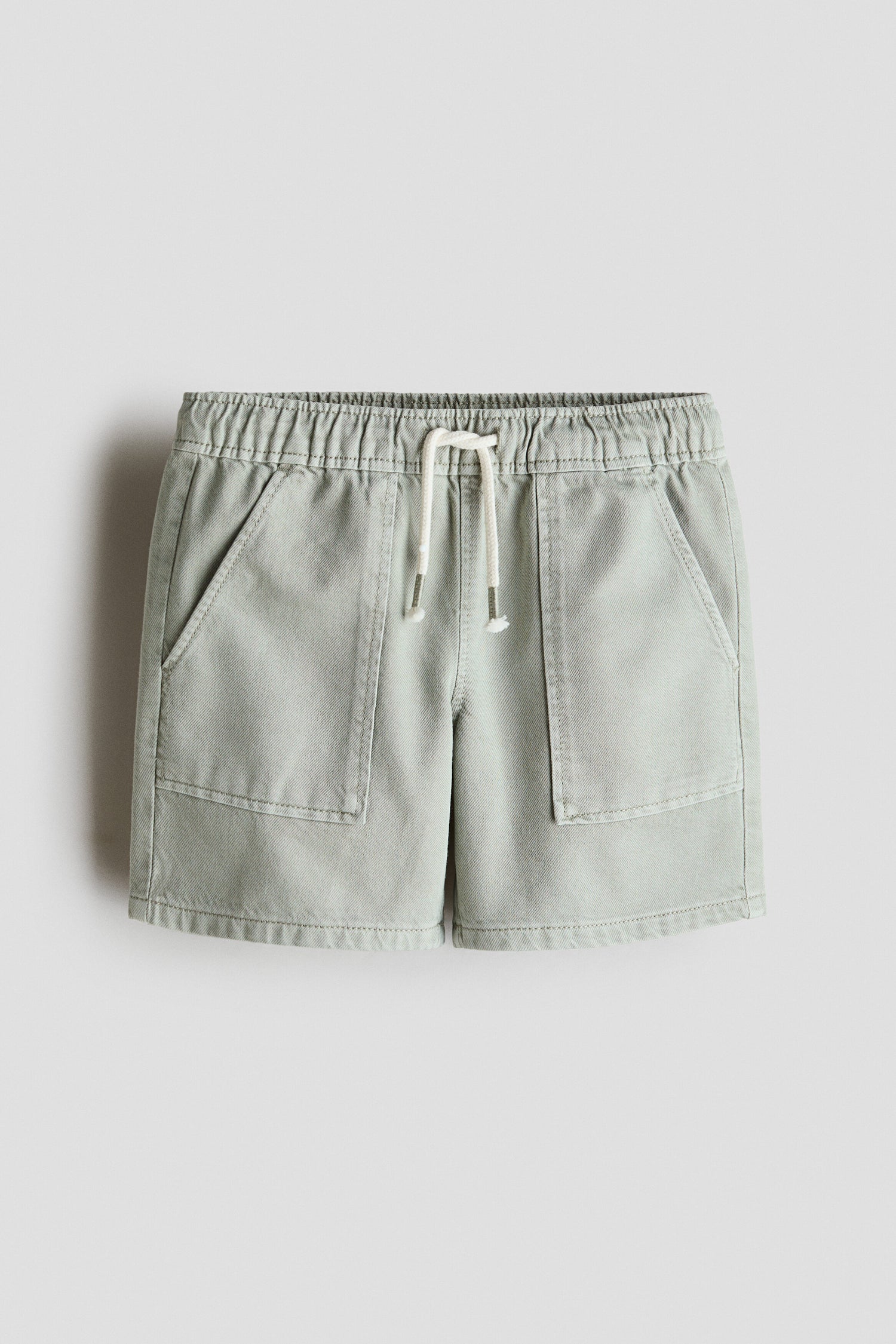 Twill shorts - Light Khaki Green 3 / 9-10 Years