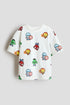 Oversized printed T-shirt