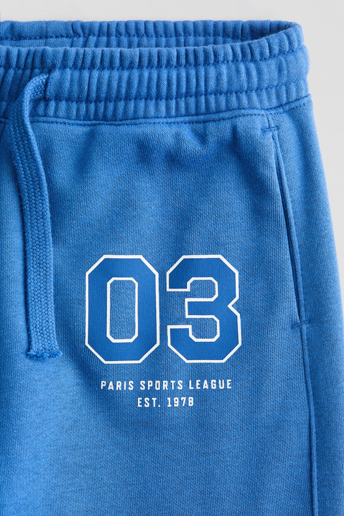 Embroidery-detail joggers