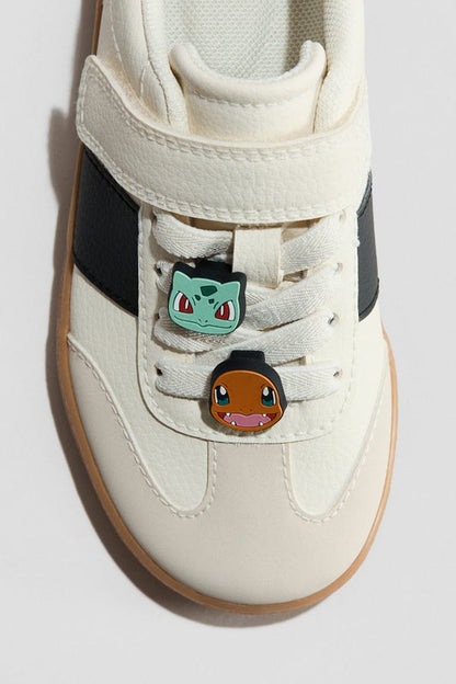 Appliquéd trainers