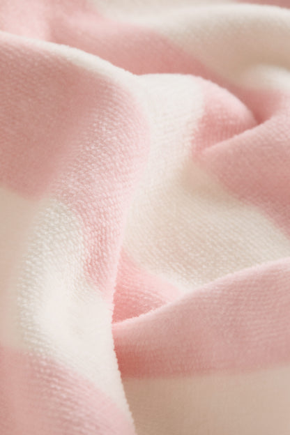 Cotton terry dressing gown