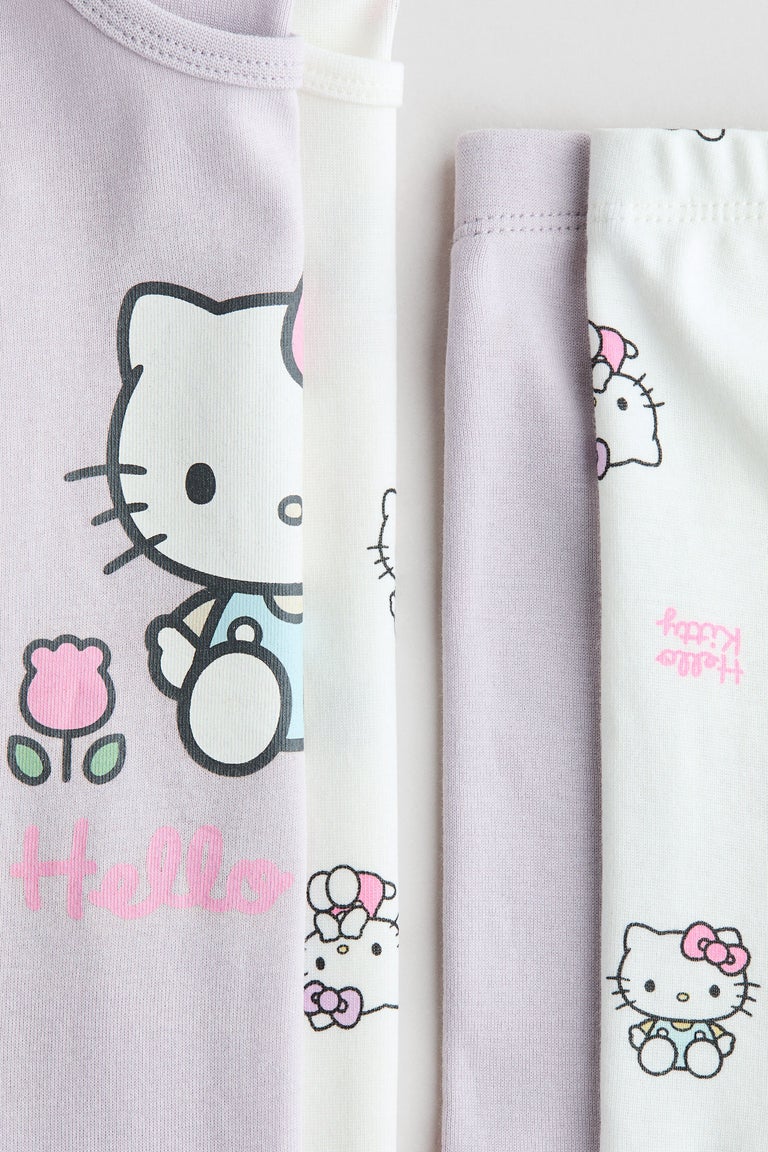 2-pack printed pyjamas Image 2 of 2