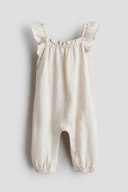 Linen romper suit