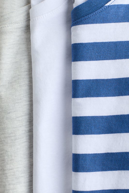 3-pack cotton T-shirts
