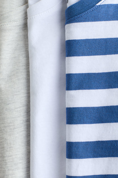 3-pack cotton T-shirts