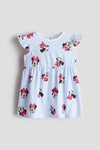 Printed cotton dress
