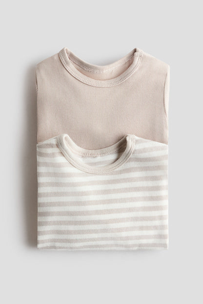 2-pack long-sleeved bodysuits