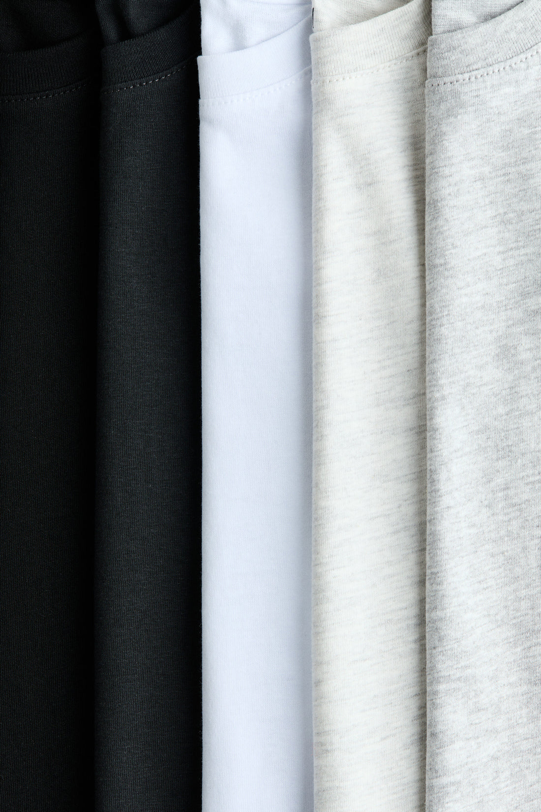 5-pack cotton T-shirts