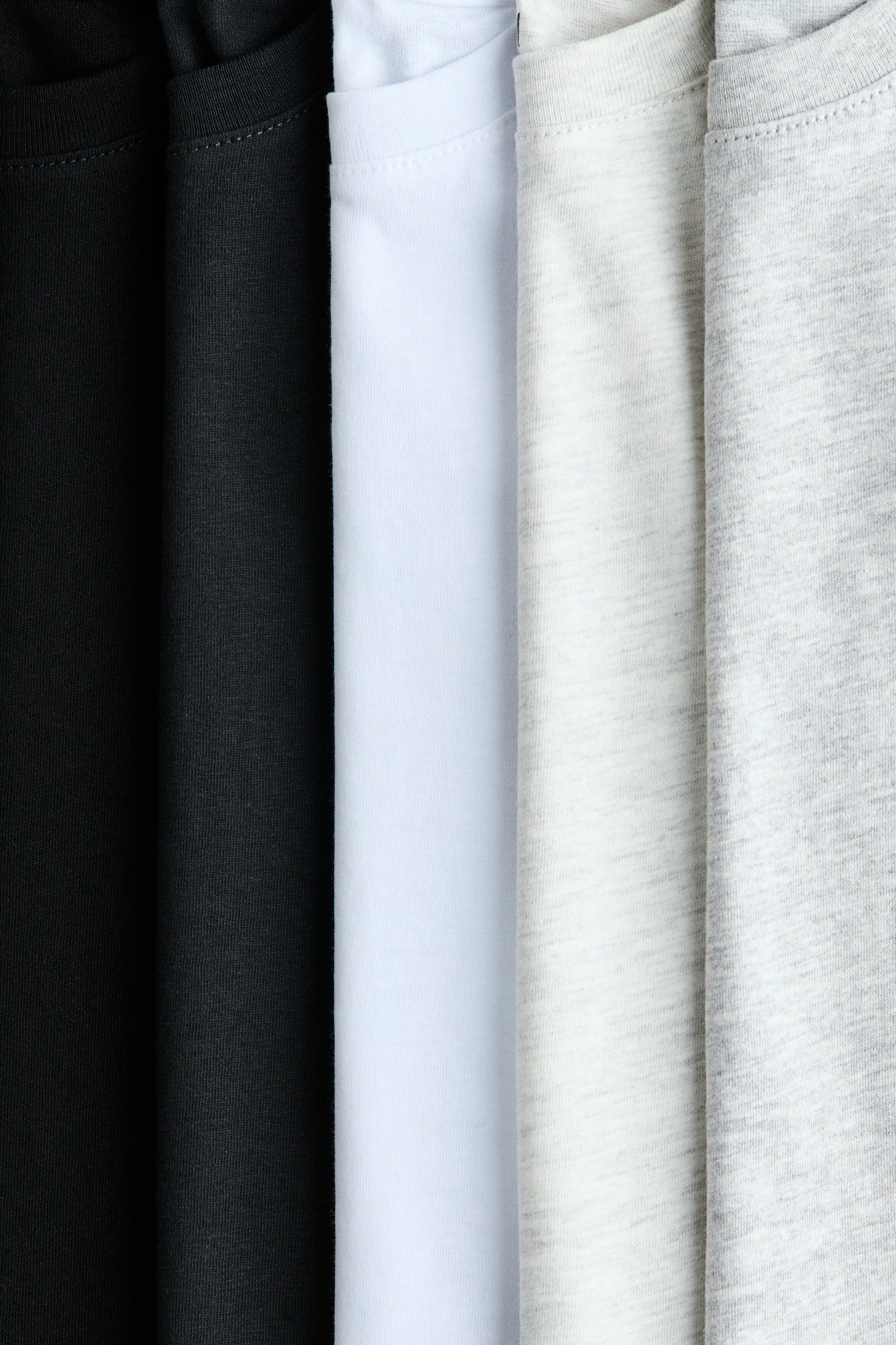5-pack cotton T-shirts