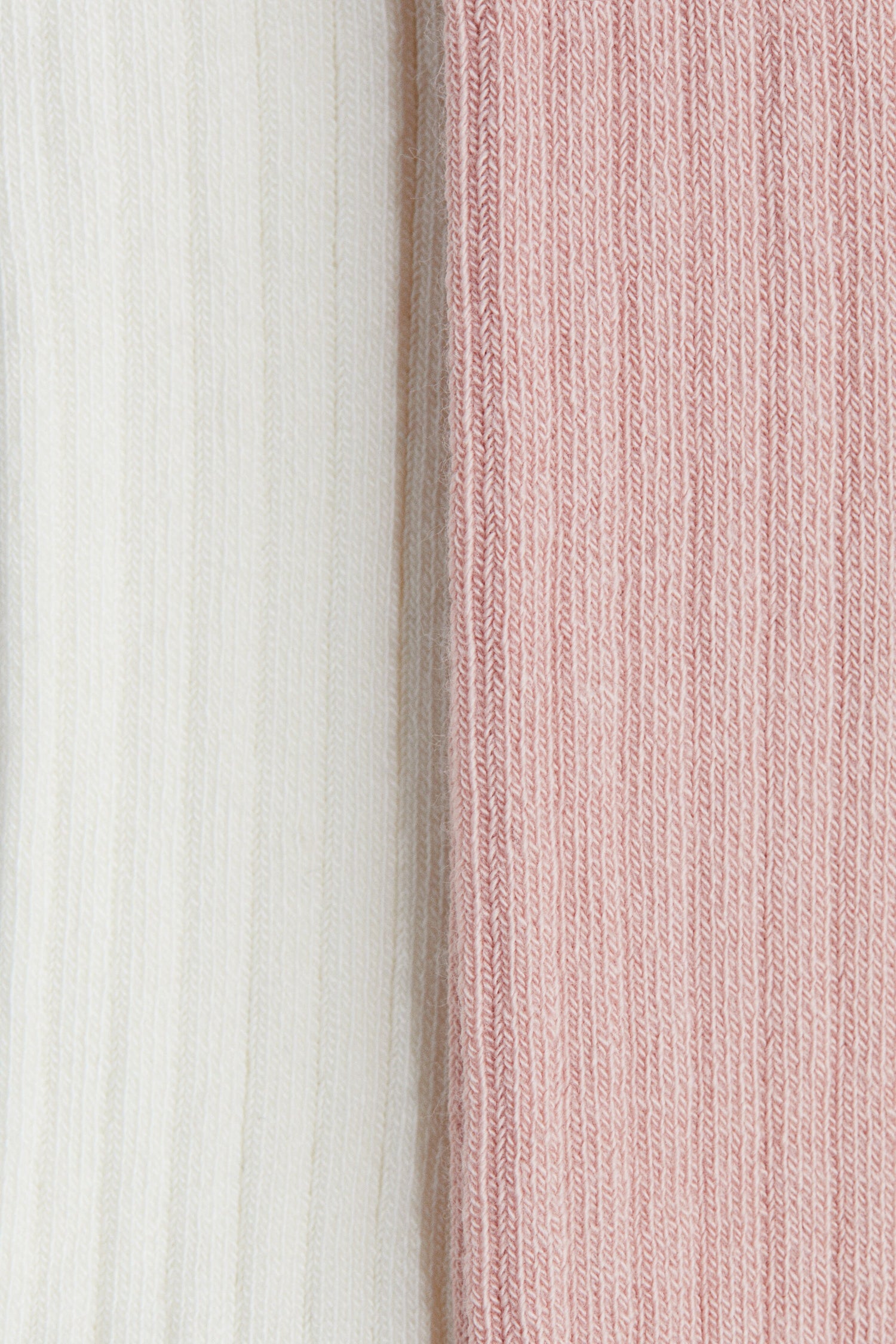 2-pack rib-knit tights