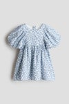 Seersucker cotton dress