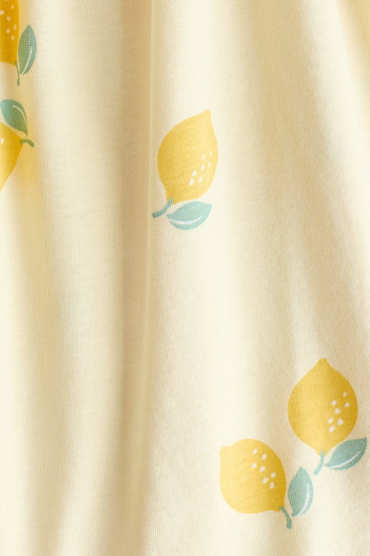 Patterned cotton dress
