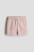 Patterned swim shorts - Light Brown Striped / 1.5-2 Years