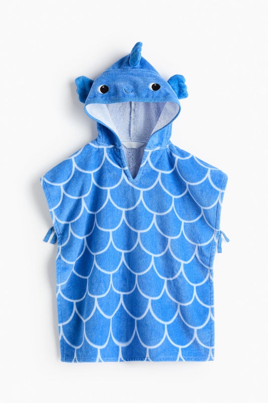 Baby poncho towel