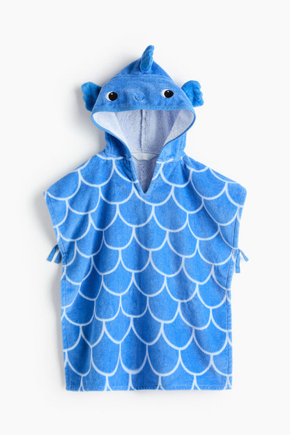 Baby poncho towel