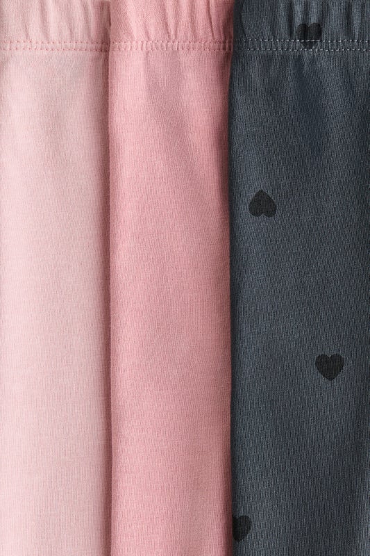 3-pack cotton jersey leggings