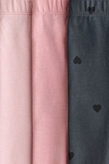 3-pack cotton jersey leggings