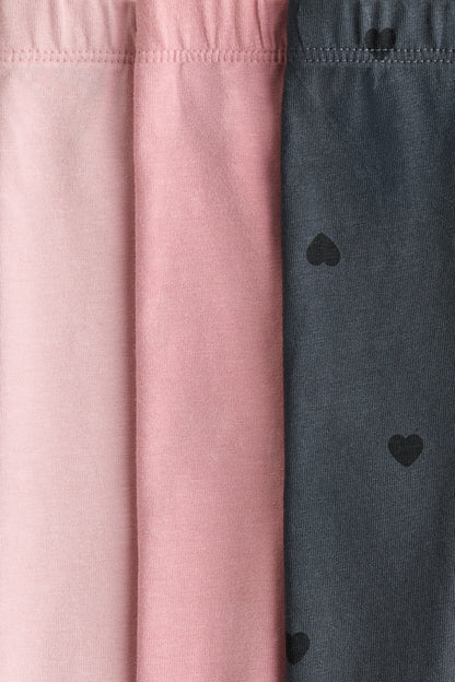 3-pack cotton jersey leggings