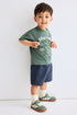 Linen-blend shorts - 12M