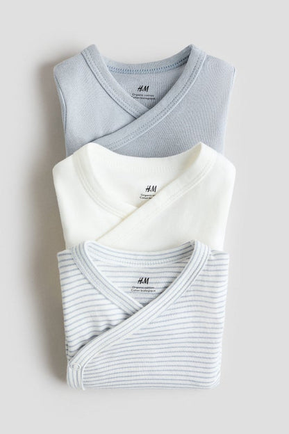 3-pack long-sleeved bodysuits