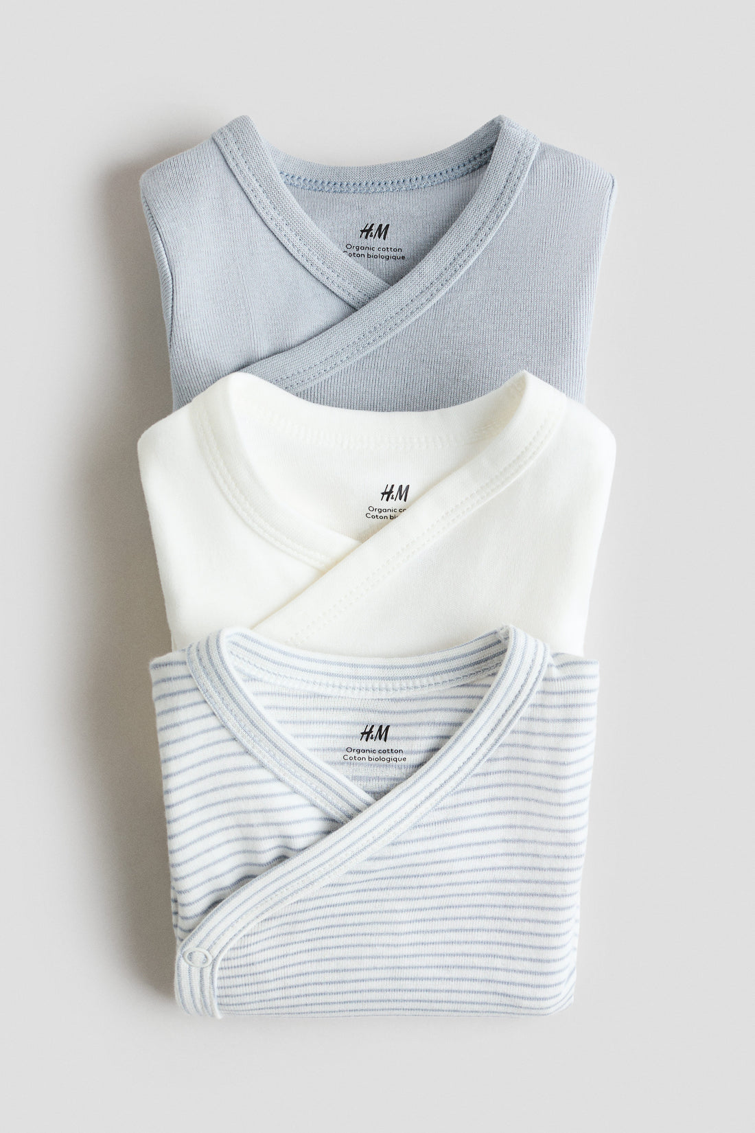 3-pack long-sleeved bodysuits