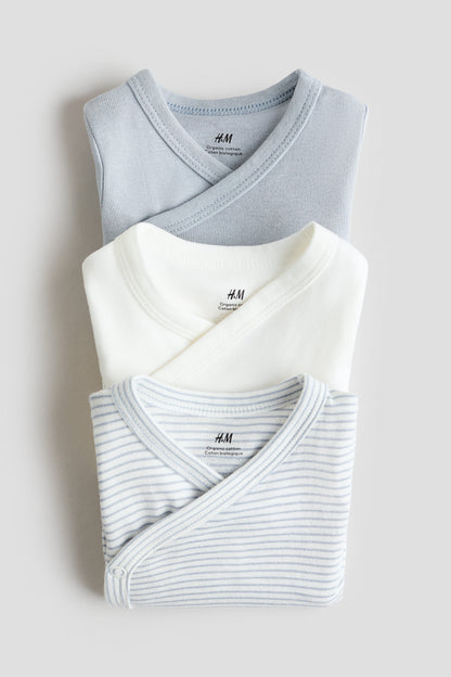 3-pack long-sleeved bodysuits