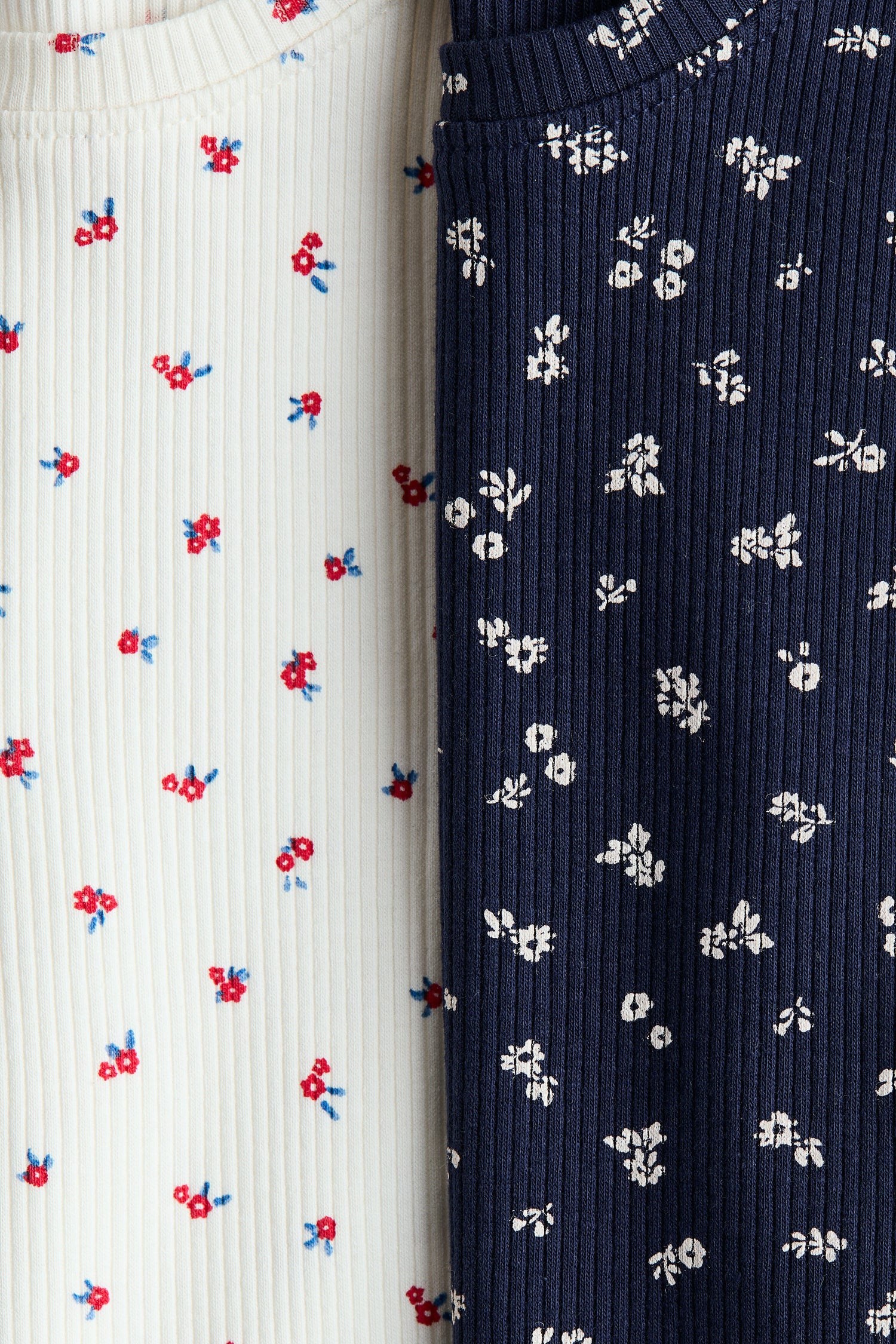 2-pack flounce-trimmed tops