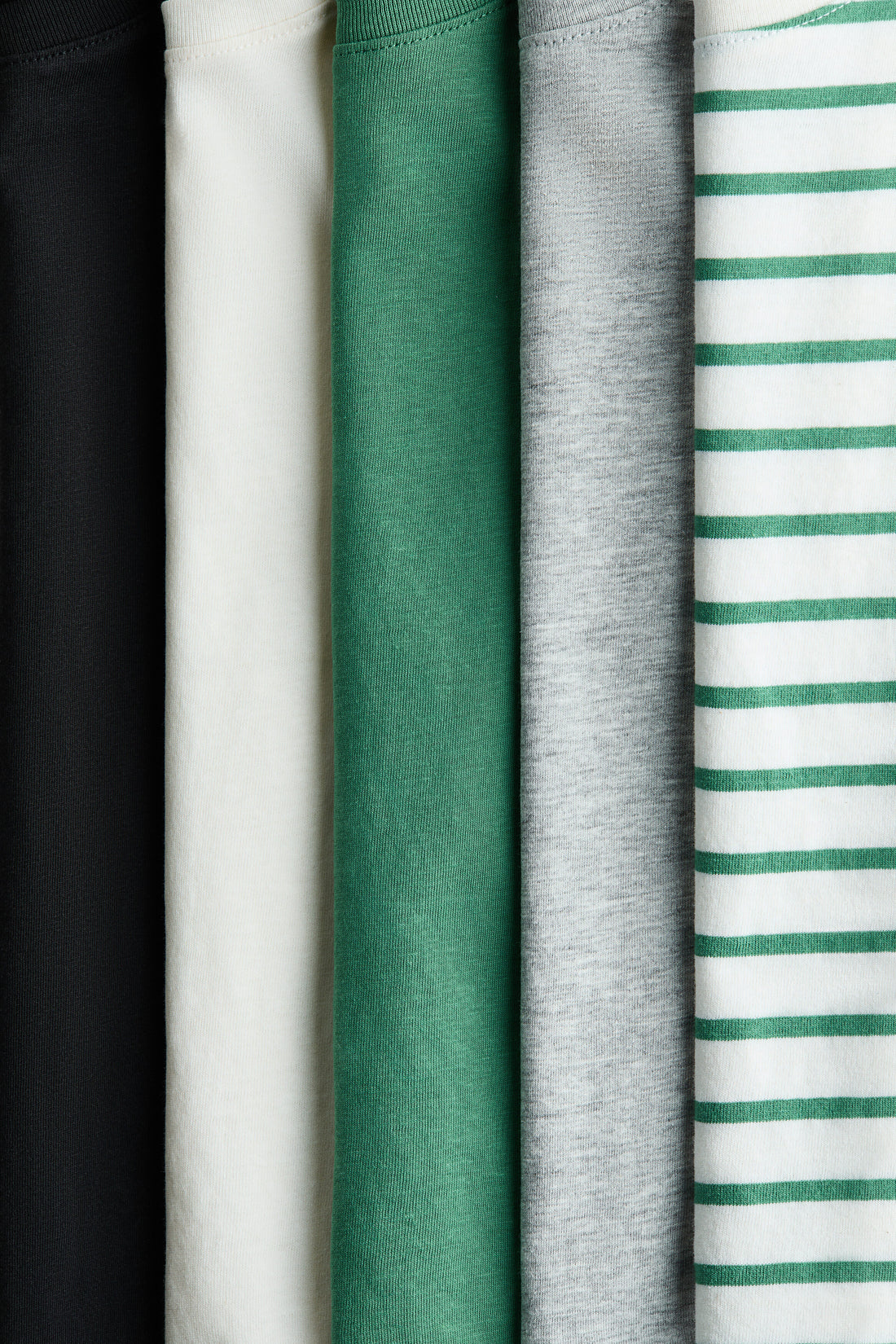 5-pack cotton jersey tops