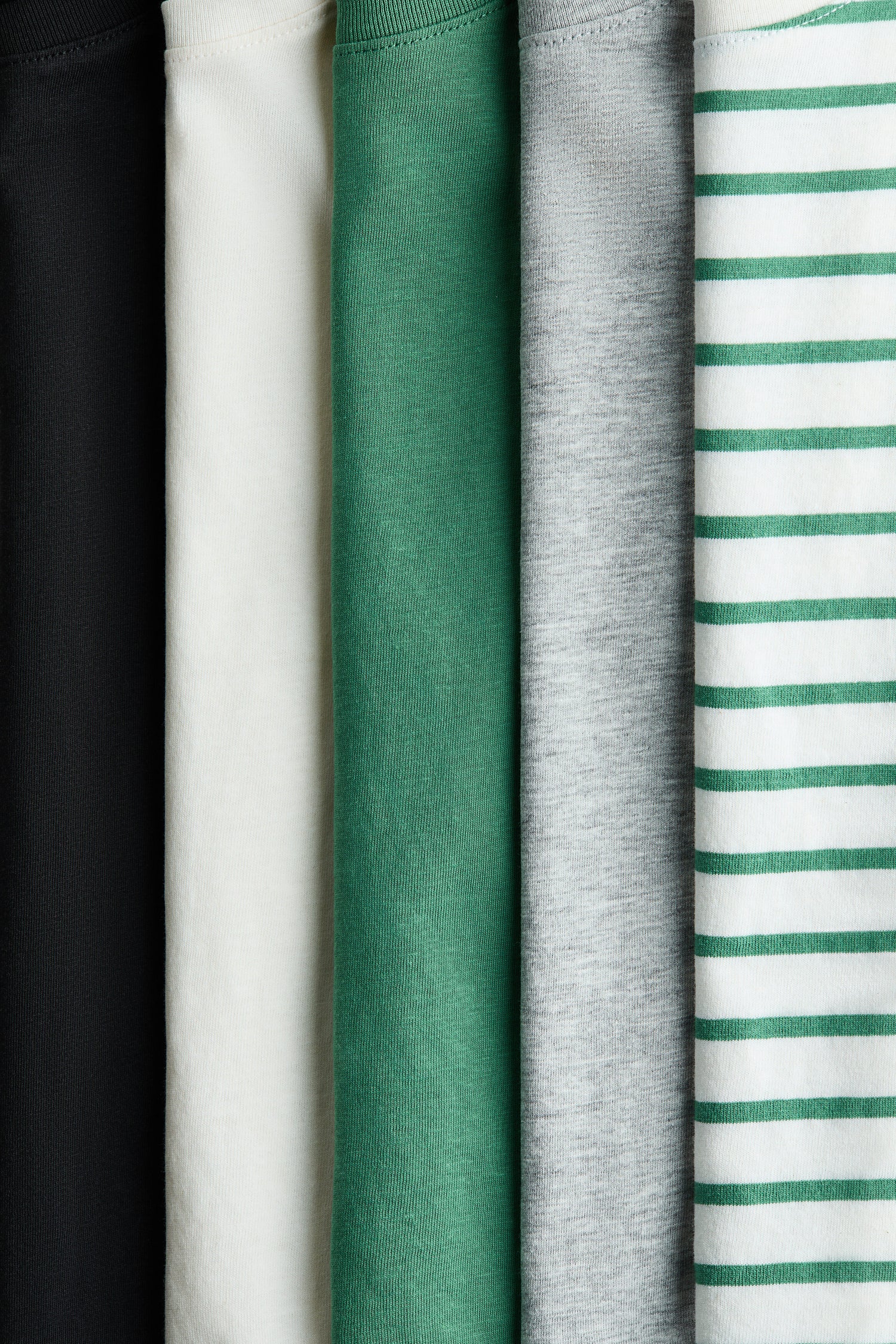 5-pack cotton jersey tops
